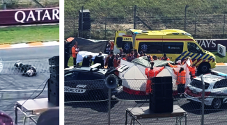 Gruwelijk incident tijdens motorstunt op Zandvoort, ambulance rukt uit