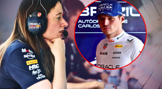 Verstappen wijst naar Hannah Schmitz na legendarische inhaalrace: "Heel goed aangepakt"