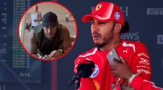 Lewis Hamilton back with Angela Cullen for intense training during F1 summer break