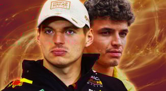 Schumacher kraakt straf Norris: "Verstappen hield zich ook niet aan track limits"