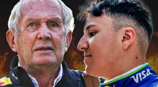 Horner over kritiek Marko op 'huilende' Hadjar: 'Helmut verloor een oog tijdens de race'