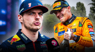 VIDEO | Norris steekt de draak met Verstappen na dominante zege: "Simply lovely"