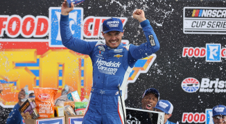 Kyle Larson pokes fun at NASCAR rival Denny Hamlin after Bristol victory