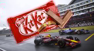 KitKat have made a 350kg chocolate F1 car and it is absolutely incredible