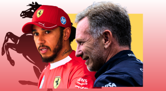 Lewis Hamilton breaks silence on Christian Horner to Ferrari rumours
