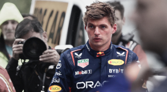Verstappen verklaart protestactie tijdens persconferentie: "Ik kan beter mijn stem sparen"