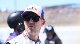 NASCAR star issues Denny Hamlin taunt after Atlanta race