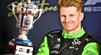 Hülkenberg dolblij met Lego-trofee: "Mijn dochter kan er ook mee spelen"