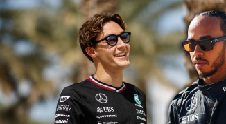 Russell in tegenstelling tot Hamilton een stuk positiever over W15
