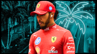 Lewis Hamilton flips off F1 rival while driving at Miami GP