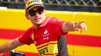 Leclerc meets favourite singer in WHOLESOME moment