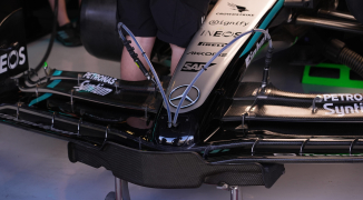 Mercedes en Ferrari kwamen met prototype 2026-vleugel naar Pirelli-test in Abu Dhabi