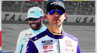 Denny Hamlin questions lack of NASCAR action after Ross Chastain's 'bulls**t racing'