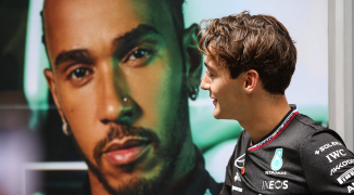 Mercedes mette Russell alla pari con Hamilton