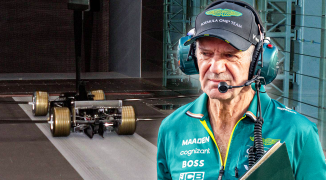'Aston Martin stuit op obstakels met windtunnel, Newey grijpt in'