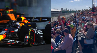 VIDEO: Australische F1-fans vieren feest nadat ze Max Verstappen zien uitvallen