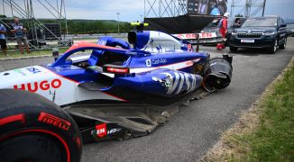 VCARB onthult G-krachten van crash Tsunoda: één van de zwaarste F1-klappers ooit