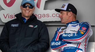 NASCAR Cup Series legend jokes about 'punching' team-mate