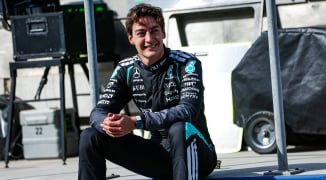 Russell top van de standen in de ochtend, meeste rondjes voor Lawson