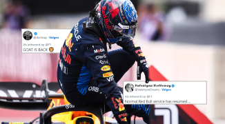 Social media looft Verstappen na sprintzege: "De GOAT is terug!"