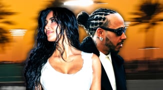 Lewis Hamilton and Kim Kardashian go public during F1 break