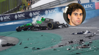 F1 team give driver health update after double crash