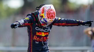 Max Verstappen survives Nurburgring scare to cap off flawless display