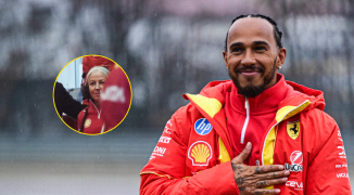 Eerste beelden van Cullen in Ferrari-rood duiken op