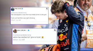 Red Bull Racing haakt hilarisch in op 'warm welkom' Verstappen in Groot-Brittannië