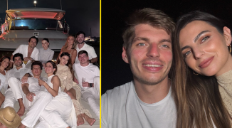 Zo zag de jaarwisseling van Verstappen en Piquet eruit