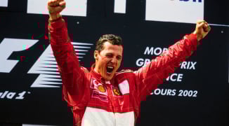 Benetton B192 van Michael Schumacher voor gigabedrag verkocht