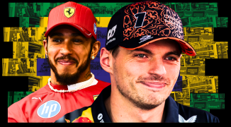 Parrilla de salida para el Sprint Race del GP de Brasil