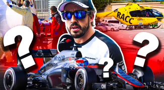 De geheimzinnige crash van Alonso tijdens een testdag in Barcelona | de grootste F1-mysteries