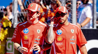Charles Leclerc admits blame in Lewis Hamilton battle after Ferrari talks