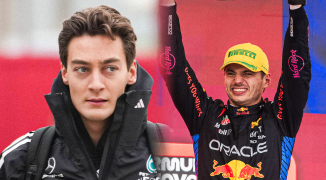 Russell grapt over Verstappen: "Het helpt als je je eigen privéjet hebt"