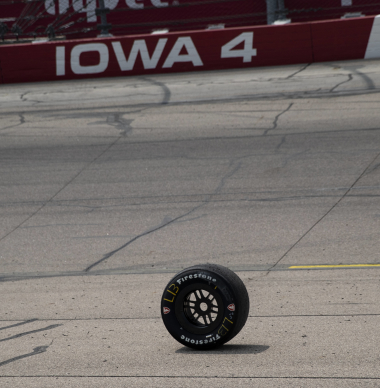 IndyCar star taken to hospital after 'HORRIFIC' last-lap crash in Iowa Hy-Vee One Step 250