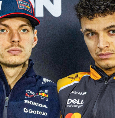 VIDEO | Max Verstappen tegen Lando Norris: 'Dat is een dure grasmaaier'