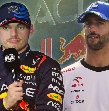 F1-fans verbijsterd: Verstappen voorspelde Ricciardo’s ongeluk in oude video