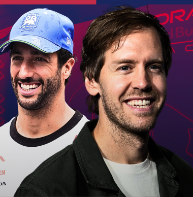Sebastian Vettel pays tribute to Daniel Ricciardo for stunning Red Bull comeback