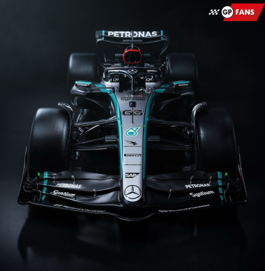 Fans reageren op livery W15 Mercedes: valt combinatie zwart en zilver in de smaak?