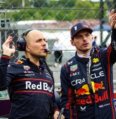 Max Verstappen race engineer 'embarrassed' over team radio comment at Italian GP