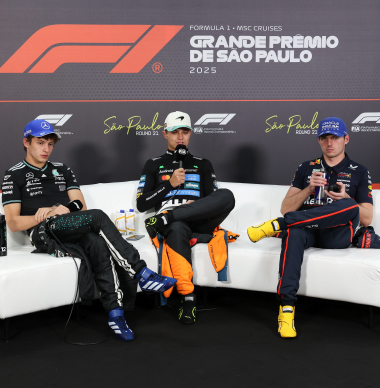 Verstappen prijst Antonelli na podium in Brazilië: "Hij is supersterk"