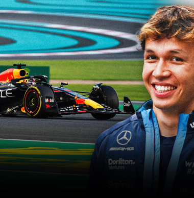 Albon laat zich niet gek maken door interesse van Red Bull: "Tijd zal het leren"