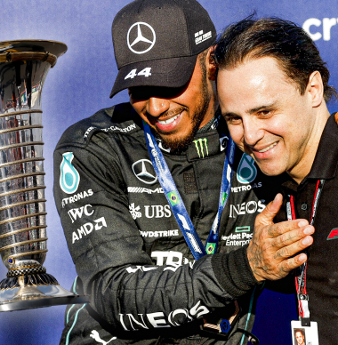 Massa aanwezig tijdens Goodwood Festival of Speed en wijst naar verloren titel uit 2008