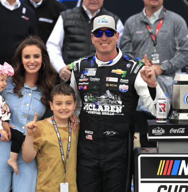 NASCAR legend MOCKED by wife in new social media clip