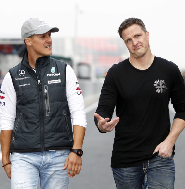 Ralf Schumacher werd tegengehouden door vader: 'Michael heeft zoveel geluk gehad'