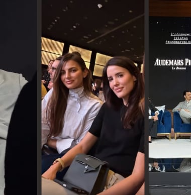 Kelly Piquet woont Audemars Piguet-event bij met hoofdrol voor Zlatan Ibrahimovic