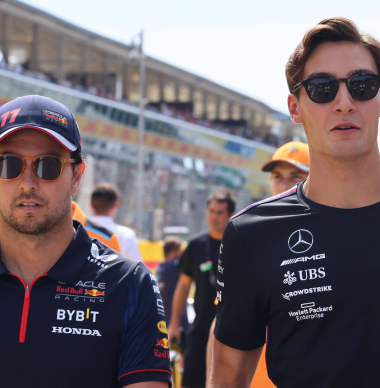 George Russell DESPRECIA a Checo Pérez