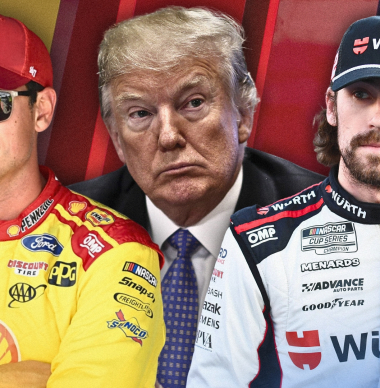 NASCAR champion Joey Logano agrees with Ryan Blaney on Team Penske President Trump visit