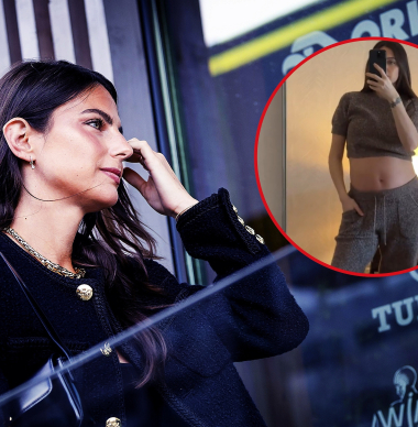 Kelly Piquet deelt video zwangere buik op Instagram, geboorte baby Verstappen komt dichterbij